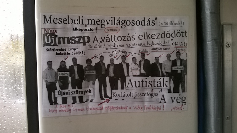 Illustration for article titled Ki lehet a budai villamosok politikai művészterroristája?